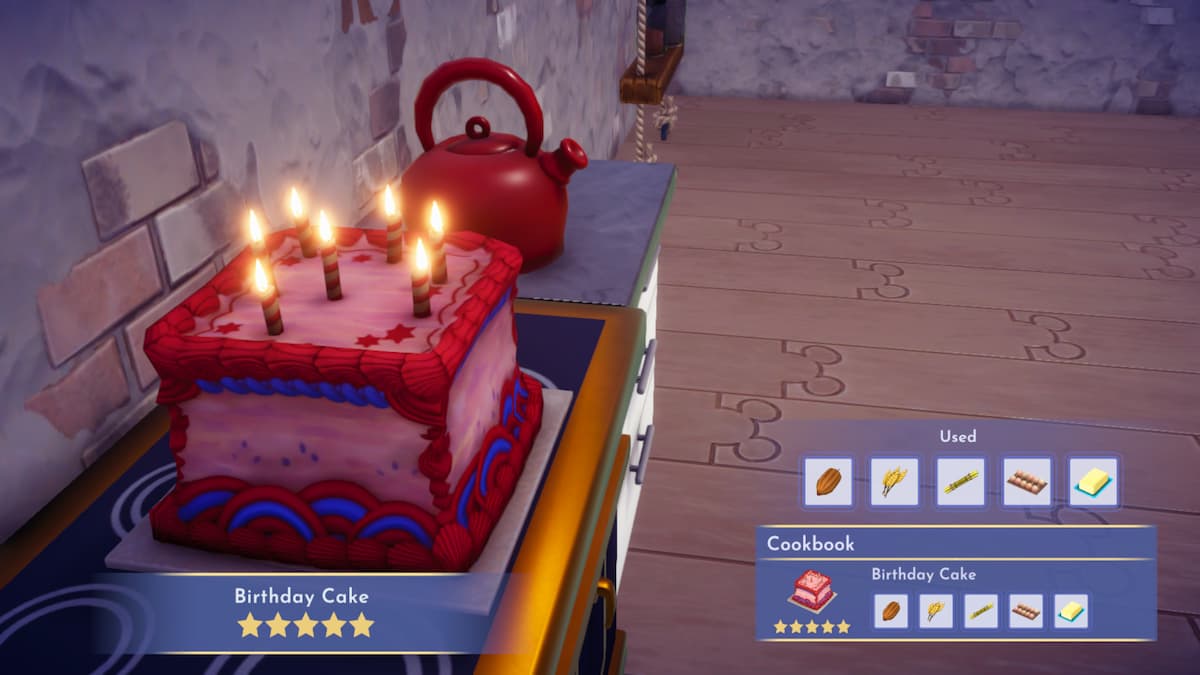 How to make a Birthday Cake in Dreamlight Valley - Pro Game Guides